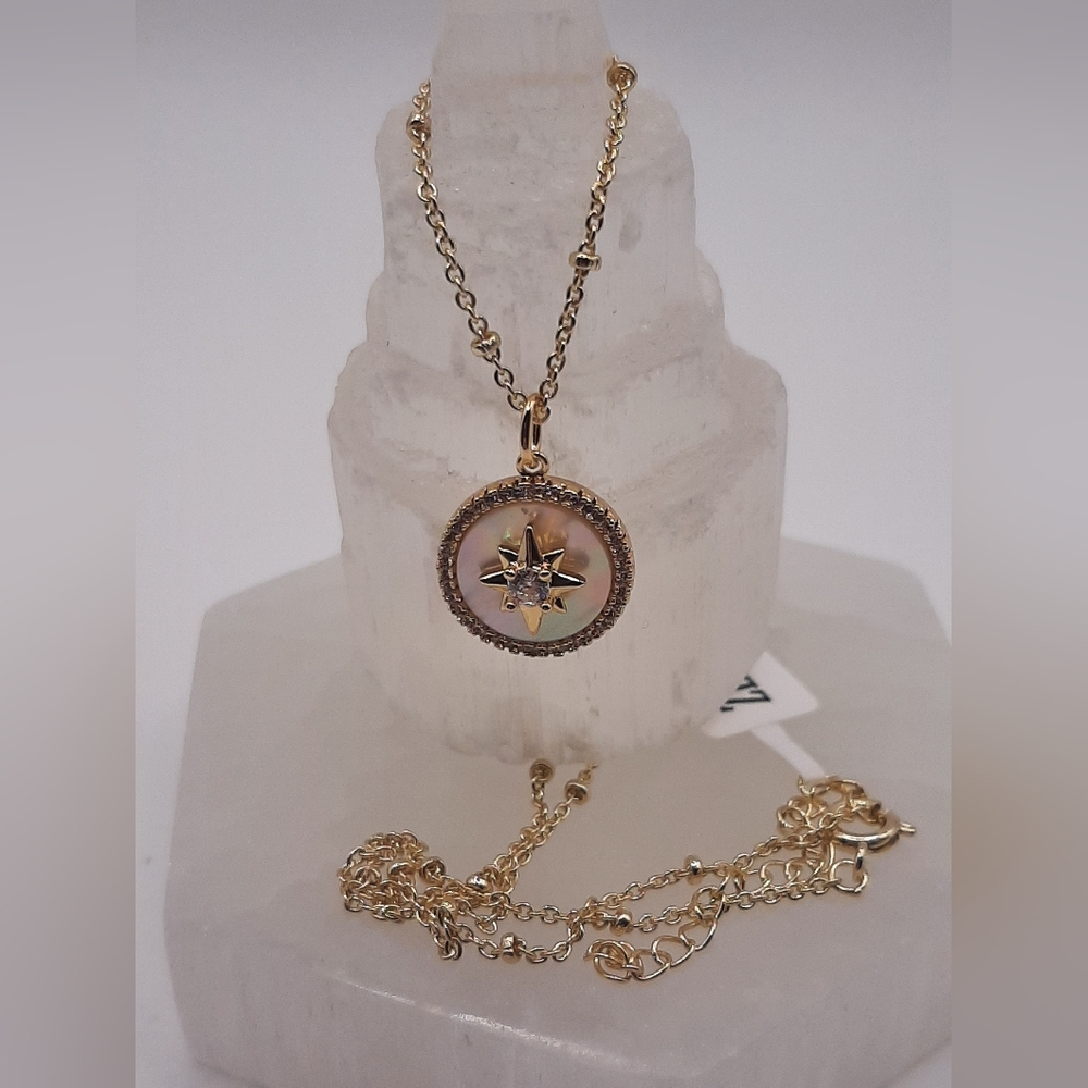 N56 Plated Necklace- Charmed Aroma